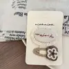 Horquilla de Encaje de Arroz Flor de Nian Nian para Niñas, Pinza Lateral, Pinza para Flequillo