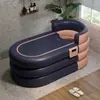 Cubo de Baño Plegable para Adultos, Cubeta para Remojar los Pies de Cuerpo Completo, Tina Espesa para Niños, Cubo de Baño Inflable para el Hogar
