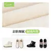 [Princesa Qianjin] Botas de Couro Estilo Martin para Meninas 2025 Outono e Inverno Novo Estilo Quente e Fashion com Forro de Lã Botas de Couro de Princesa