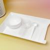 Ferramentas de Beleza Conjunto de Tigela Plástica para Máscara Maquiagem Beleza Tigela para Misturar Máscara Palito Misturador Colher para Pó de Máscara Suave Hidratante
