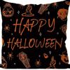Fronhas de Letra Série Halloween Feitas Sob Medida Capas de Almofada para Sofá Fronhas Estampadas Criativas Engraçadas para Quarto e Cabeceira