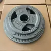 Placas de barra de ferro revestimento pintura assada pu tamanho quilograma três furos furo de 5cm pegador de mão haltere borracha barra olímpica levantamento de peso placas
