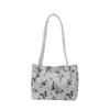 Bolso Grande Casual para Mujer, Gran Capacidad, Nuevo Bolso de Hombro Verano 2026, Diseño de Mariposa, Bolso Tote para Estudiante Universitaria, Viaje Diario a Clases