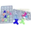 Molde de oso violento de dibujos animados de cristal epoxi diy material de fabricación para hacer pendientes broche llavero accesorios