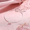 Carlene Pulsera de Cereza de Plata de Ley s925 Pulsera de Novia en Vivo del Pequeño Libro Rojo Pulsera de Mariposa y Perla Popular en Internet