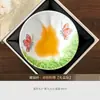 Taza de Colección, Taza de Gato Oculto, Juego de Tazas de Té Kung Fu, Caja de Regalo de Juego de Té Coleccionable Pintado a Mano con Esmalte Subyacente, Venta al por Mayor para Regalos de Niñas