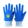 Luvas de Veludo Austríaco Quentes com Forro de Fleece para Outono e Inverno, Esportes de Ciclismo ao Ar Livre, Corta-Vento e Resistentes ao Frio, Fofas de Cinco Dedos para Homens, Mulheres e Crianças