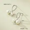 Pendientes Geométricos de Flor de Acero Inoxidable de Alta Gama para Mujer, Diseño de Nicho, Pendientes de Acero de Titanio