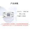 Anillo dominante para hombre chapado en platino 18k anillo de diamante simulado anillo masculino regalo para pareja suministro de puesto en vivo