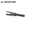 Arco y Flecha 3.2mm aleación de aluminio cola insertada cola arco recurvo tradicional accesorios DIY tiro con arco a caballo