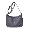 Bolsa de Bolas de Masa de Tela Oxford para Mujer, Bolso Cruzado Simple y Ligero de Múltiples Capas, Bolso de Hombro Cruzado para Mujer, Bolso de Lona para Viajes