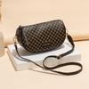 Bolso de mujer de celebridades de Internet 2023, venta al por mayor transfronteriza, bolso de mujer, bolso de sillín estampado, bolso pequeño, bolso de mensajero moderno que combina con todo.