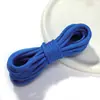 Nuevo Cordón de Colorido Núcleo Envuelto de 5 mm, Color Sólido, Paracord de Nylon Resistente al Desgaste, Correa Tejida a Mano para Colgante de Mochila DIY