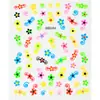 Novos Adesivos Coloridos para Nail Art para Meninos e Meninas, Adesivos de Unha Infantis, Flores Fofas, Borboletas, Padrões Pequenos, Adesivos de Nail Art para Atacado