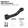 Adaptador de pinza de freno de bicicleta para horquilla delantera, cuadro, freno de disco, pilar A, adaptador de 160 a 180/180 a 203 MM