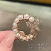 Broche de liga novo e estiloso, pino premium de nicho de alta qualidade para mulheres, acessório de broche versátil de alta qualidade para casacos e ternos