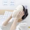 Toalha Facial de Compressas Quentes e Frias Espessada Branca Toalha Facial Casa Diário Salão de Beleza Suave Absorvente Secagem Rápida Veludo Coral Toalha para Máscara Facial