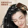 Novo Estilo Pente com Almofada de Ar para Massagem em Sândalo Pintado, Escova de Cabelo Antiestática Fofa, Pente com Airbag de Alta Qualidade