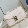 Bolso Tote Versátil de Moda Nuevo, Bolso de Mujer con Letras en Relieve Estilo Retro Selva de Comercio Exterior, Bolso de Mano Cruzado Estilo Europeo y Americano