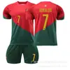 Mundial 2022 Argentina No. 10 Jersey Messi Portugal Ronaldo Brasil Neymar Francia Mbappe