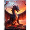Caderno 10x1 (capa dura) Drakos 160Fls.