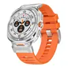 Para Samsung Galaxy Watch Ultra7 47mm correa funcional deportiva de grano de cabeza de caucho de flúor