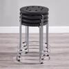 Taburete Redondo para el Hogar, Taburete de Plástico Reforzado, Taburete Engrosado para Mesa de Comedor para Adultos, Taburete para Oficina Comercial, Simple y Moderno