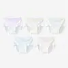 Ropa Interior Talla Grande para Mujer, Seda de Hielo, Clase A, 10A Antibacteriana, Sin Costuras, de Cintura Alta, Entrepierna 100% Algodón Puro, Bragas para Mujer, Delgadas de Verano