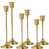 Portavelas Retro Transfronterizo Estilo Europeo Creativo Forma de Campana Base para Velas Lujo Ligero Estilo Nórdico Arte de Hierro Metálico Portavelas