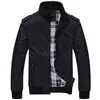 Jaqueta Masculina Primavera e Outono Jaqueta Transfronteiriça Masculina Estilo Coreano Gola Casual Roupa de Baseball algodão e espessamento Top Masculino Tendência