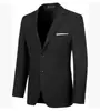 Nueva Chaqueta de Traje Formal para Hombre de Doble Botón y Solapa Simple de Comercio Exterior Transfronterizo, Estilo Coreano, Traje Casual de Negocios Ajustado para Hombres Jóvenes, Ropa Formal para Hombre