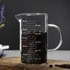 Copo Medidor de Vidro Borossilicato Personalizado para Assar, Copo para Beber, Béquer de Laboratório de Grande Capacidade com Tampa e Alça, Copo Graduado