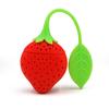 Infusor de Té de Silicona con Forma de Fresa, Soporte para Bolsitas de Té Creativo y Lindo, Resistente a Altas Temperaturas, Desmontable, Personalizable, Adorable Filtro de Té