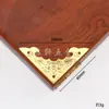 Suministro Directo del Fabricante Accesorios de Ferretería Protectores de Esquina Florales de Pájaro Protectores de Esquina de Chapa de Hierro Antiguo Bordes de Cajas de Madera Protectores de Esquina para Maletas Protectores de Esquina