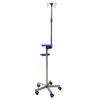 Suporte para Infusão Suporte para Garrafa Hospitalar Aço Inoxidável Suporte para Infusão Ambulatório Doméstico Retrátil Elevatório Móvel Suporte para Gotejamento Salino