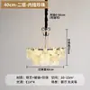 Lámpara de araña de lujo ligero estilo francés para sala de estar, luz principal para el vestíbulo, lámpara de comedor retro americana de alta gama de 6 luces, luminaria para dormitorio, hierro