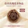 Flor de Rosa Artificial de Tela Estilo Coreano Adornos Flores de Rosa DIY Accesorios para Ropa Cabello Bolsas