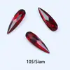 Dongzhou Gota d'Água de Cristal Base Pontiaguda Strass Acessórios para Joias DIY Pingente de Colar Strass de Vidro Super Brilhante Strass K9