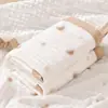 Toalla de Baño para Bebé de Seis Capas Clase A, Manta para Bebé, Toalla de Baño de Gasa para Bebé, Toalla Infantil, Manta de Gasa 100% Algodón