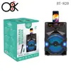 Bt-820 Subwoofer Sem Fio Alto-falante Bluetooth Subwoofer Quadrado de Alto Volume Dança Quadrada Áudio Sem Fio Portátil