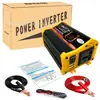 Inversor de conversión para coche WISH explosions 12V a 220V/110V 300W 500W Pantalla LCD Inteligente USB