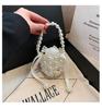 Bolso de Perlas Bolso Cruzado Verano 2023 Popular en Internet Bolso Pequeño Mini Versátil Tejido a Mano Bolso Decorativo