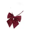 Gravata Borboleta Infantil 2026 Novo Estilo Roupas Infantis Acessórios de Laço Bebê Estilo Britânico Menina Estilo Escolar Gravata
