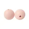 Cuentas de Silicona de 15 mm, Redondas para Pulsera de Abalorios DIY, Llavero, Accesorios para Joyería, Cuentas Sueltas al por Mayor en Stock
