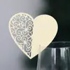Envío Directo Transfronterizo de Tarjetas de Mesa con Temática de Amor, Tarjetas Huecas para Copas de Vino, Tarjetas de Asiento para Banquetes de Fiesta de Cumpleaños, Tarjetas Imprimibles