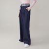 Pantalones Vaqueros Sueltos de Pierna Ancha Largos Casuales Estilo Nuevo 2024 para Mujer de Shenzhen Nanyou Cintura Alta Alargadores de Pierna Versátiles