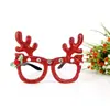 Nuevas gafas decorativas navideñas para adultos y niños, regalo de Navidad, suministros para fiestas, marcos de gafas creativos, venta al por mayor