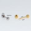 Dispositivo de Piercing de Oreja con Hebilla Estéril Segunda Generación Herramienta Desechable para Piercing de Oreja Pistola para Piercing de Oreja Clavo de Acero Inoxidable 316L