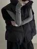 Coletes de plumas tamanho plus size estilo coreano para homens e mulheres, nova moda outono e inverno, coletes de gola alta soltinhos, peças de outer wear da moda