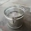 Válvula de retención galvanizada Válvula de retención de conducto Válvula de retención de chimenea Válvula de retención inversa Válvula de retención de acero inoxidable